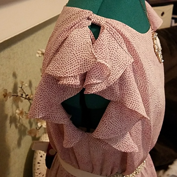 LOFT Purple Dress - Picture 4 of 5